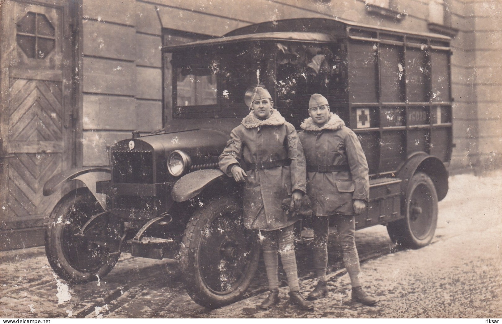 HOCHFELDEN(AUTOMOBILE CROIX ROUGE) CARTE PHOTO - Autres & Non Classés