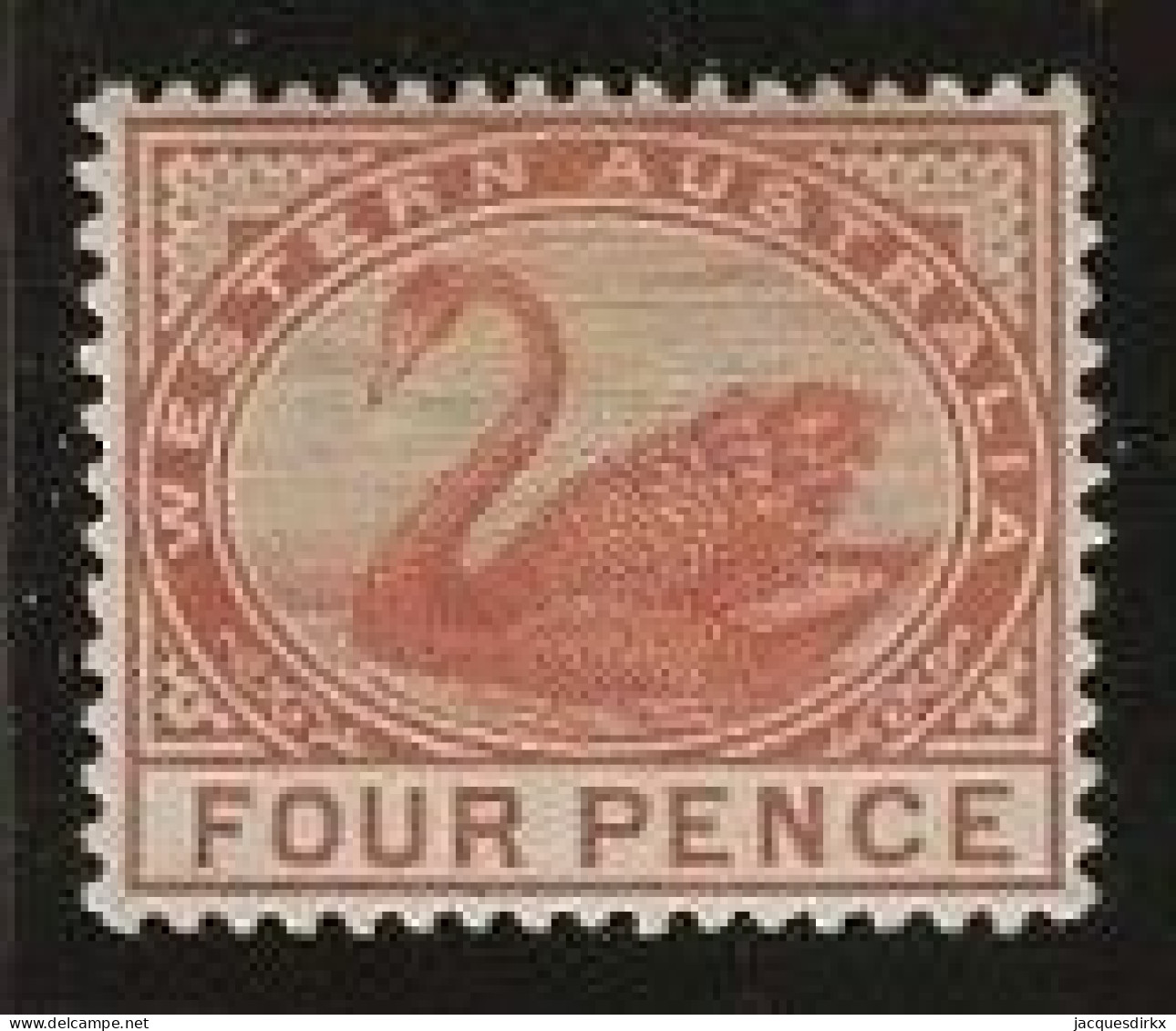 Western Australia     .   SG    .    98         .   *       .     Mint-hinged - Mint Stamps