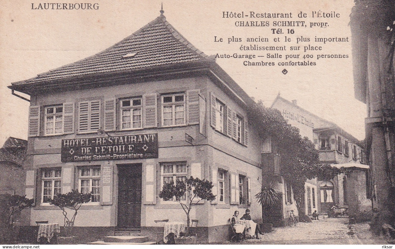 LAUTERBOURG(HOTEL DE L ETOILE) - Lauterbourg
