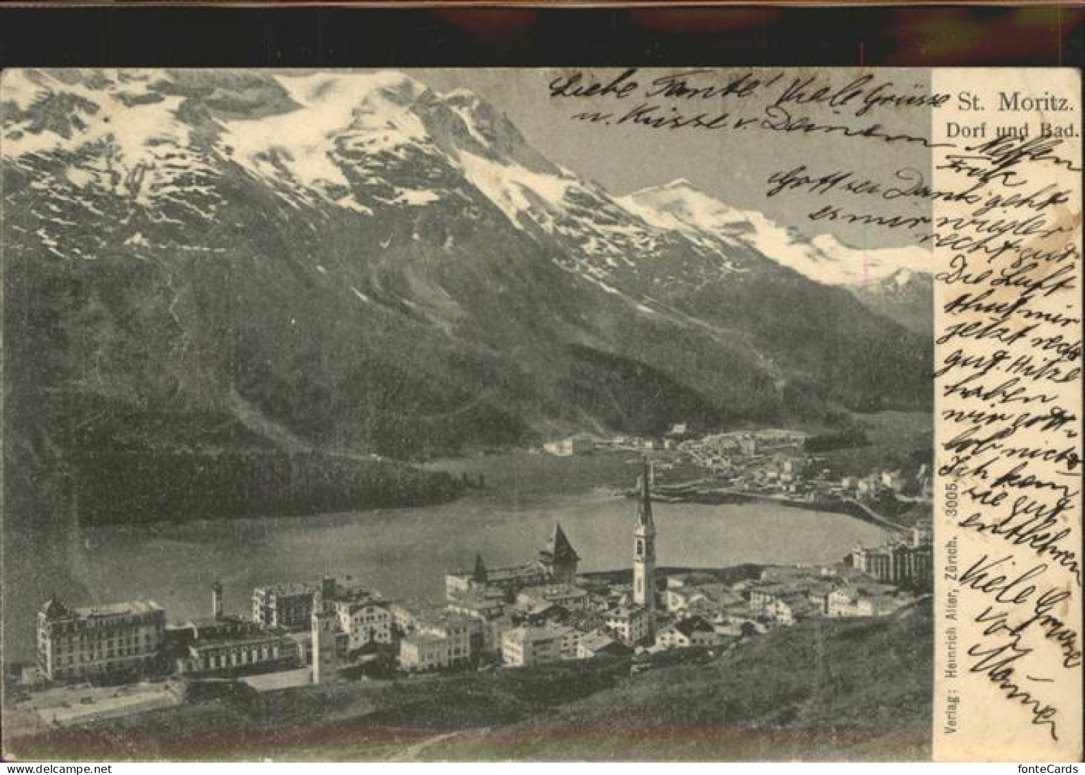 11303686 St Moritz GR Dorf Und Bad St Moritz - Other & Unclassified