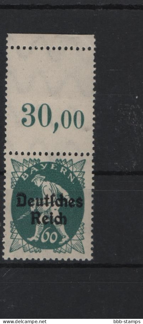 Deutsches Reich  Michel Kat.Nr. Postfr(** 126 POR V - Unused Stamps