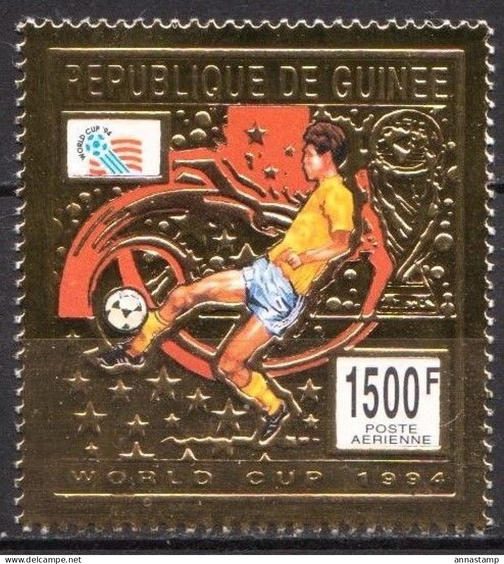 Guinea MNH Gold Foil Stamp From SS - 1994 – Stati Uniti