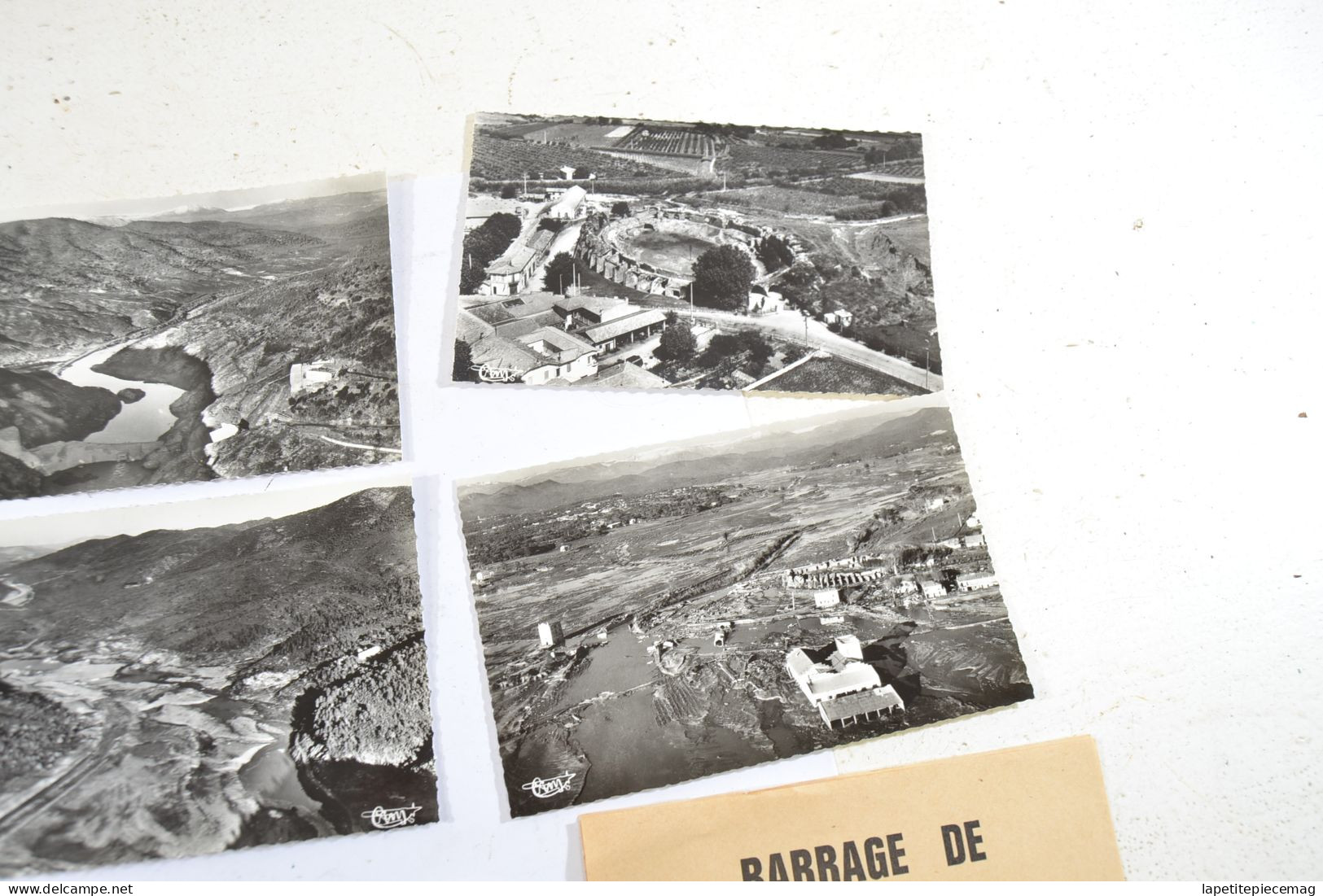 Lot Cartes Postales Vintage CPA Barrage De Malpasset Frégus - Frejus