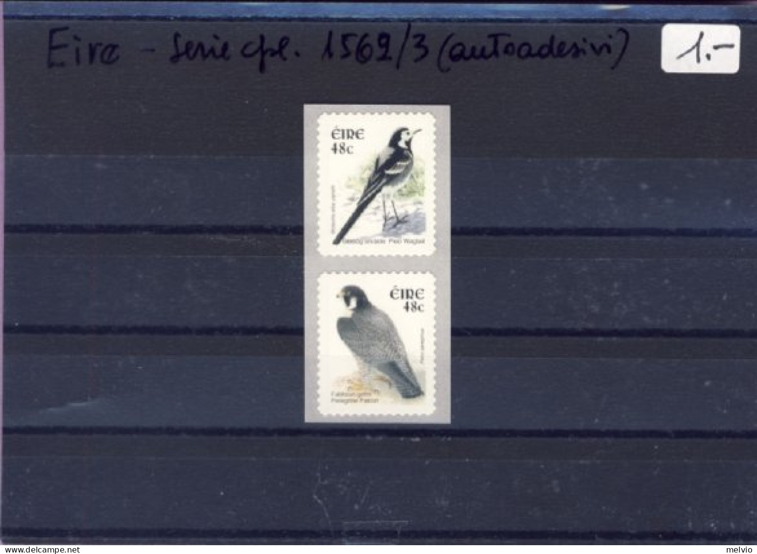 2003-Irlanda (MNH=**) Serie 2 Valori Uccelli Endemici - Sonstige & Ohne Zuordnung