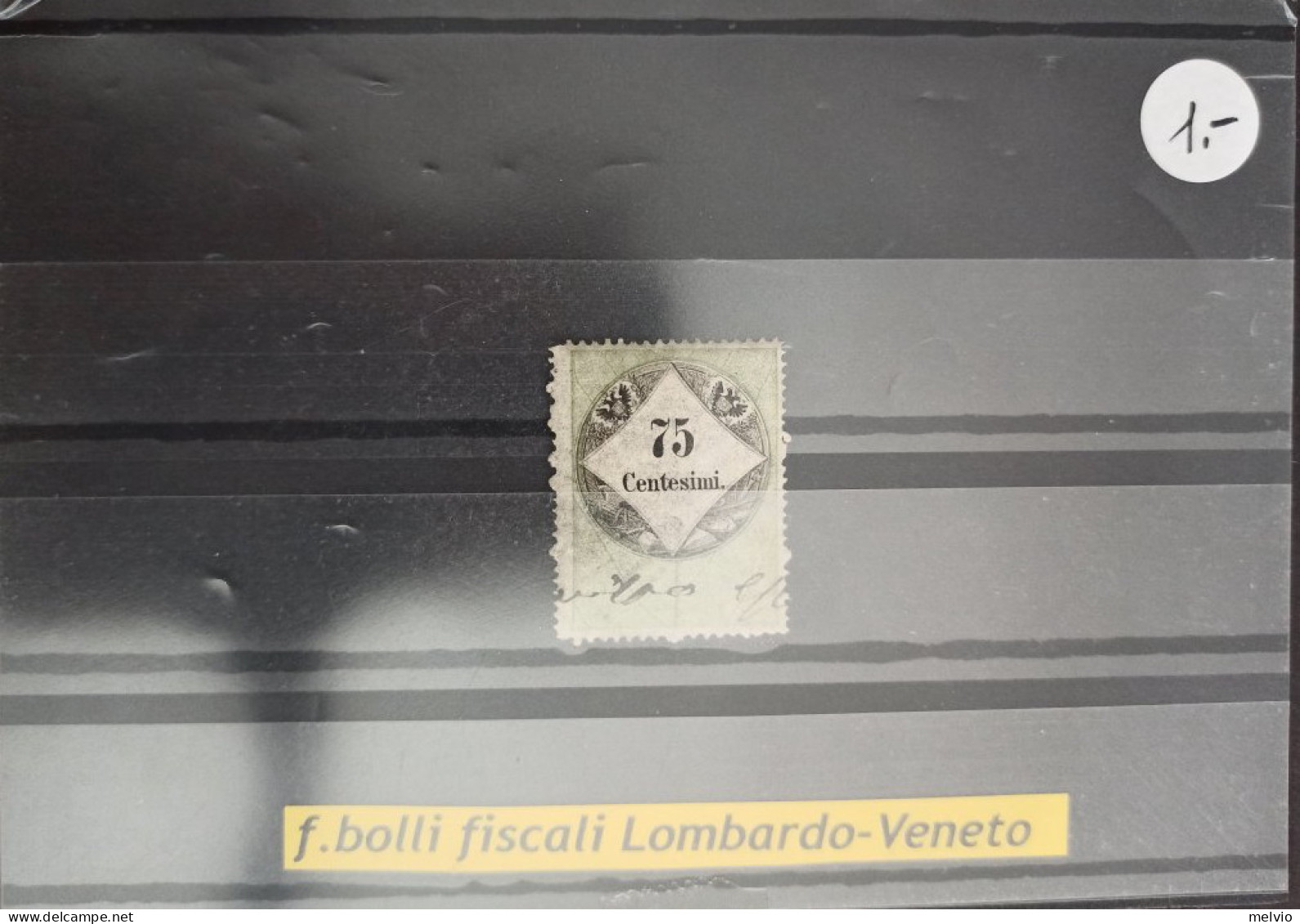 Lombardo.Veneto Fiscale (O=used)) - Erinnophilie
