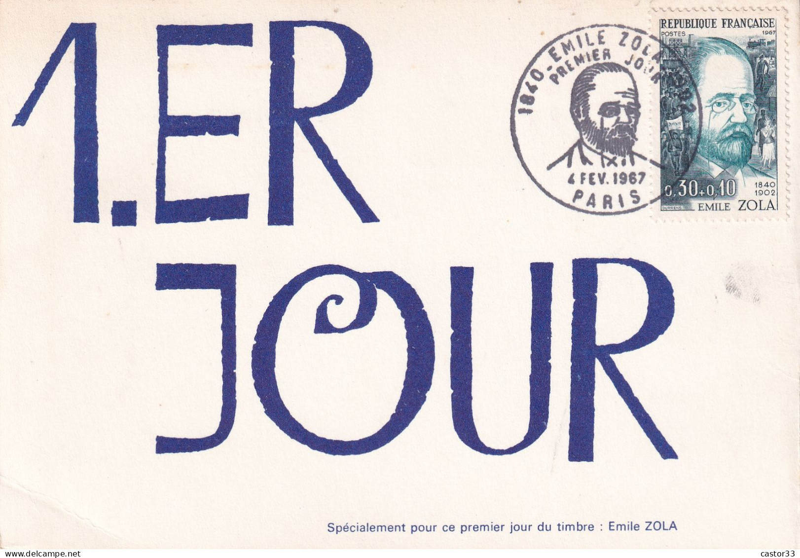 1er Jour, Emile Zola - 1960-1969