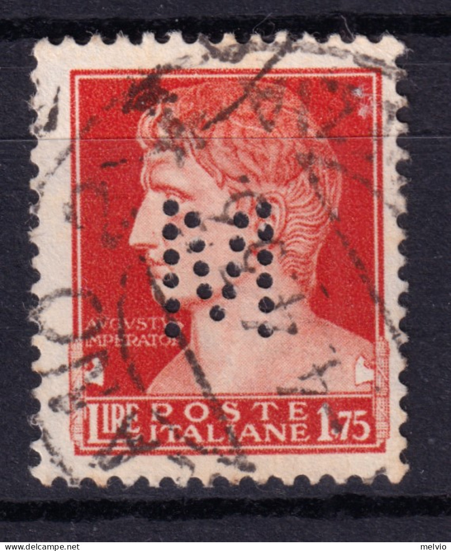 1929 Circa PERFIN M (Maggi Soc Prod Alimentari) Su Imperiale Lire 1,75 Usato - Gebraucht