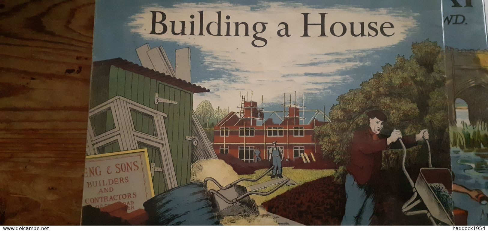Building A House RICHARD LEACROFT Penguin Books 1949 - Autres & Non Classés