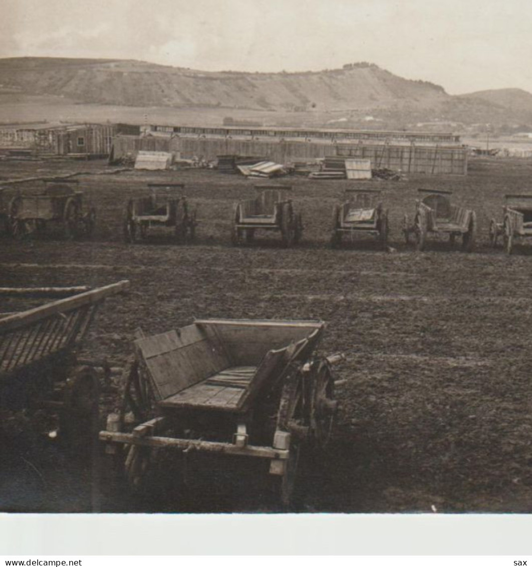 2420 1°mise En Vente Cp N°14 Voir Descriptif Camp Tentes Chariots Camions Arriére Du Front (allemand) Retrait Le 02-06 - Guerre 1914-18