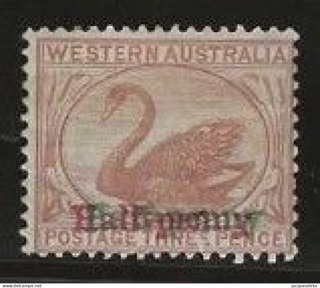 Western Australia     .   SG    .    111a  (2 Scans)         .   (*) / *       .     Mint-hinged With Partly Gum - Mint Stamps