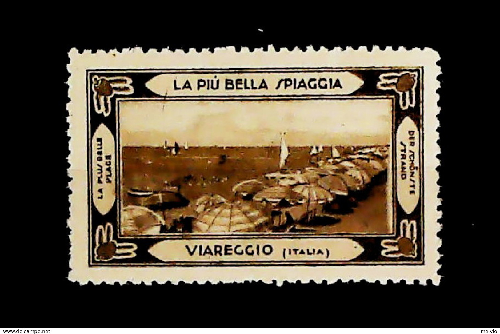 1930-Italia (MNH=**)   La Piu' Bella Spiaggia Erinnofilo - Erinnophilie