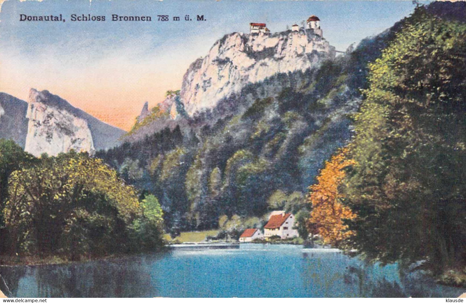 Donautal Schloss Bronnen Gel.1919 - Tuttlingen