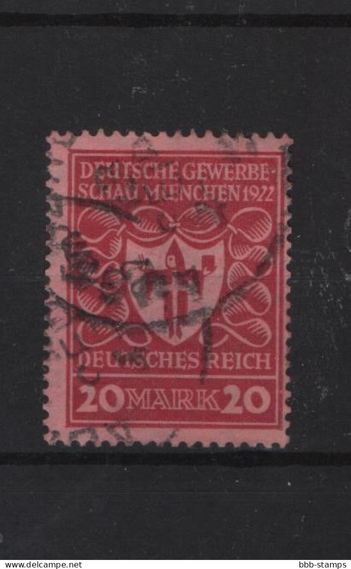 Deutsches Reich  Michel Kat.Nr. Gest 203b Geprüft - Oblitérés