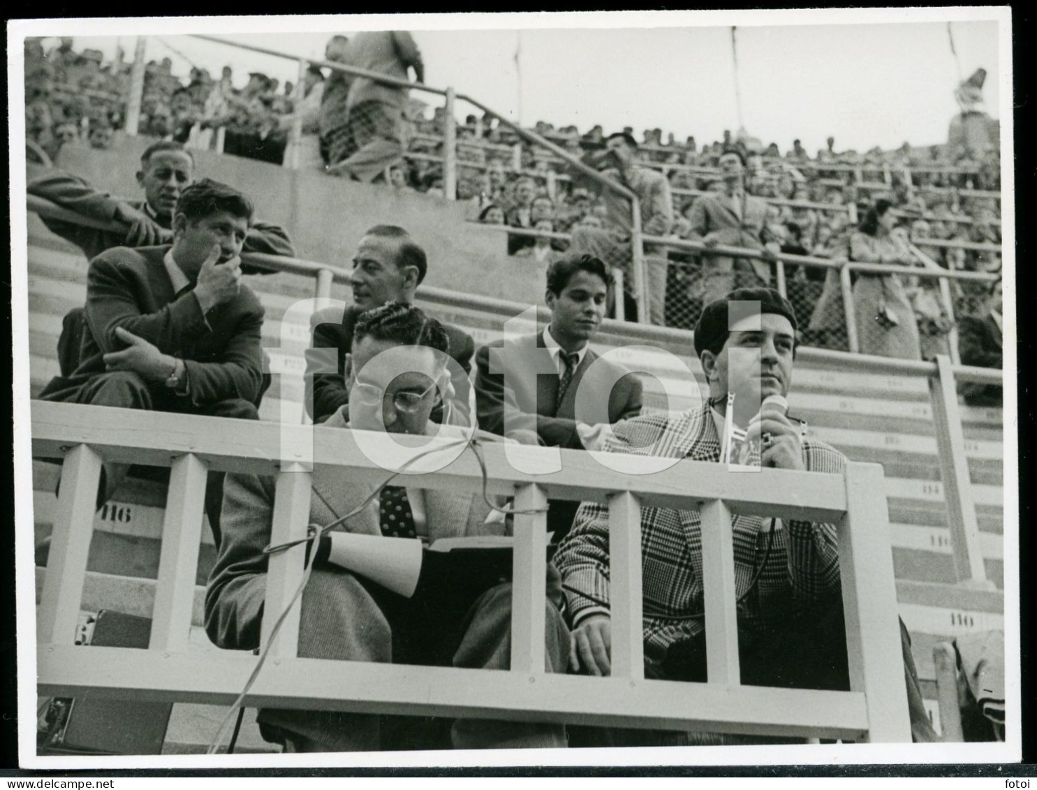 1960s  IGREJAS CAEIRO PHOTO FOTO  OEIRAS COMERCIAL RADIO CLUBE PORTUGUES RCP PORTUGAL AT178 - Sports