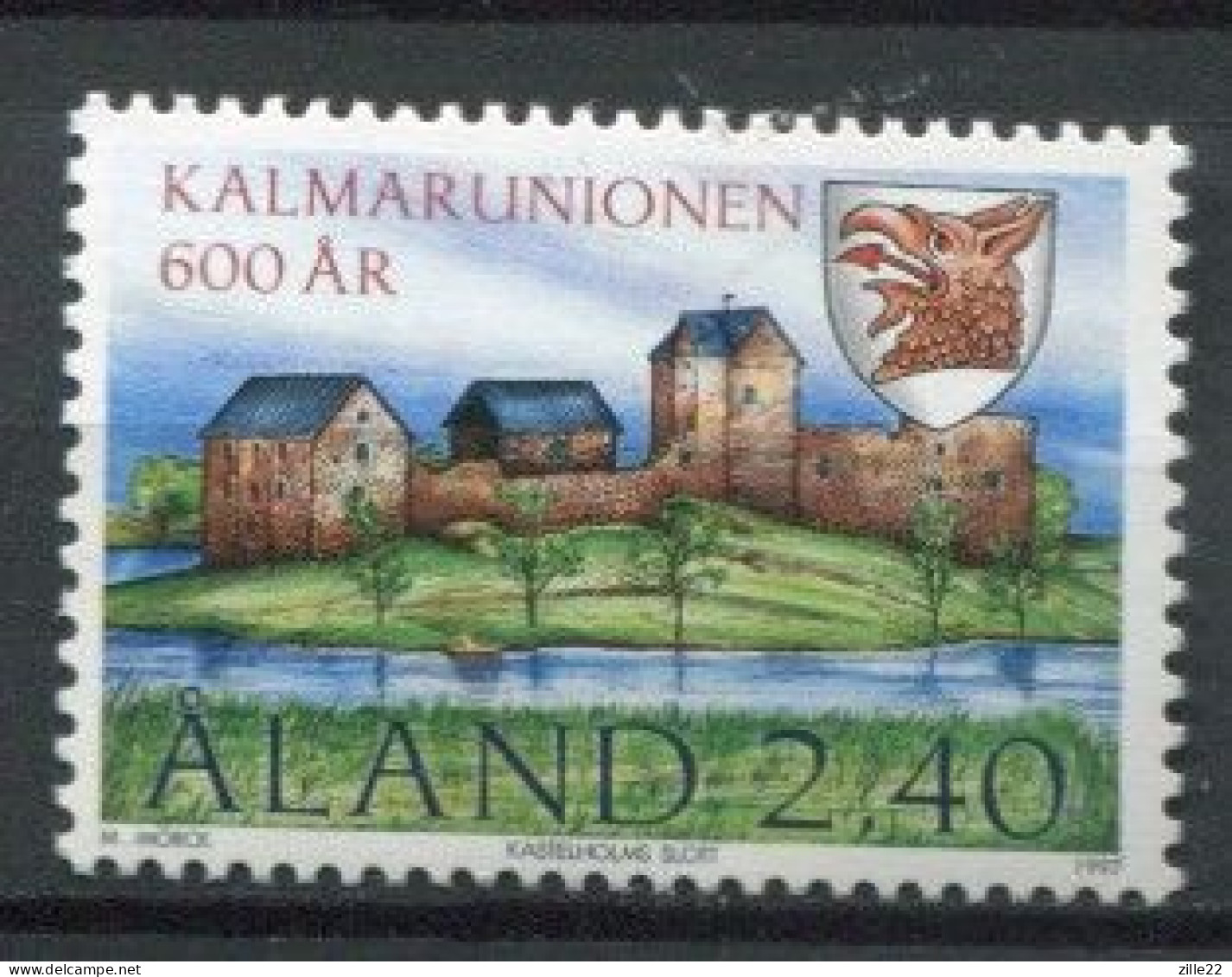 Finnland Alandinseln Finland Aland Islands Mi# 129 Postfrisch/MNH - Union Of Kalmar - Aland