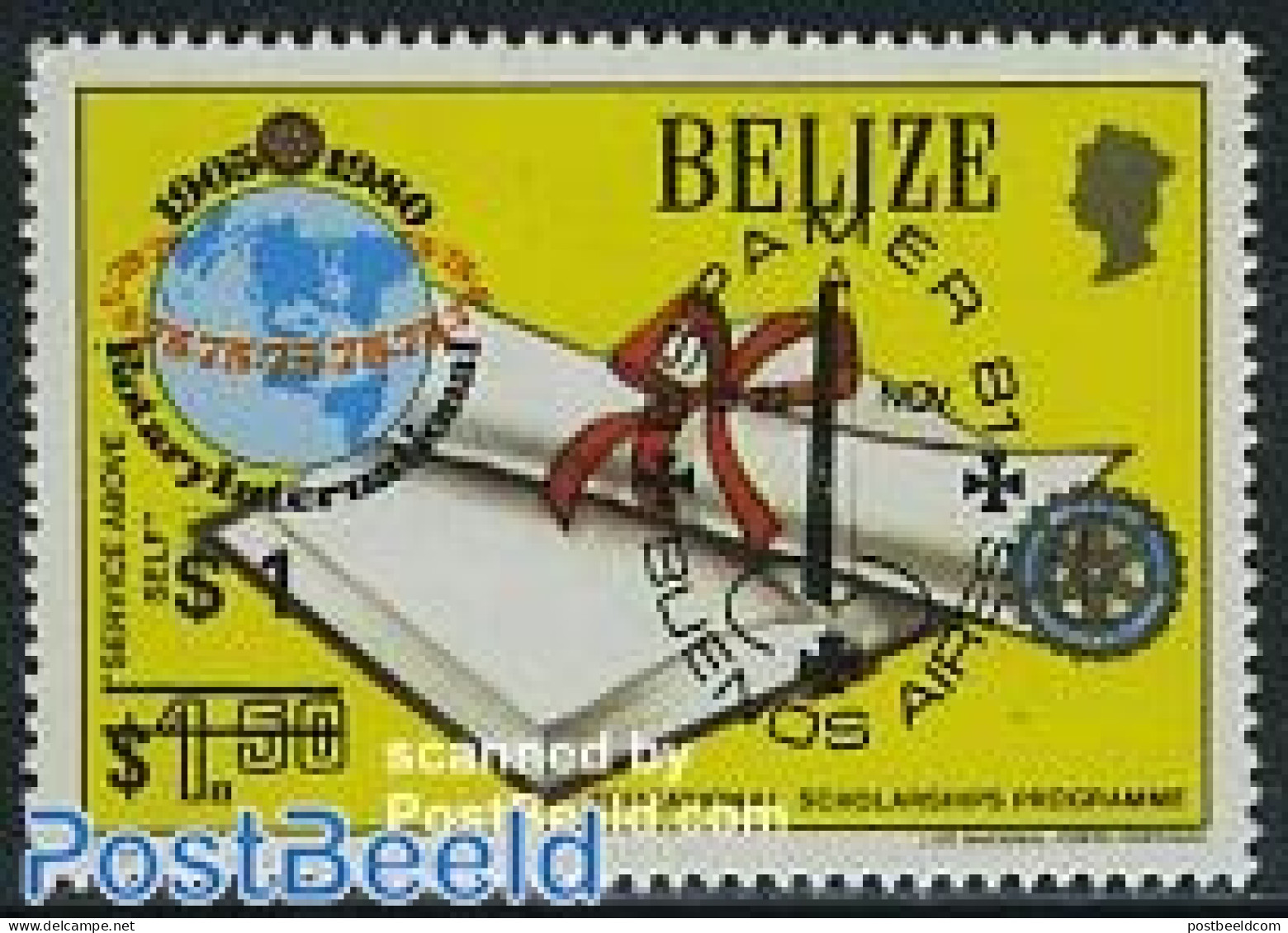 Belize/British Honduras 1981 Espamer 1v, Mint NH, Various - Philately - Globes - Maps - Rotary - Géographie