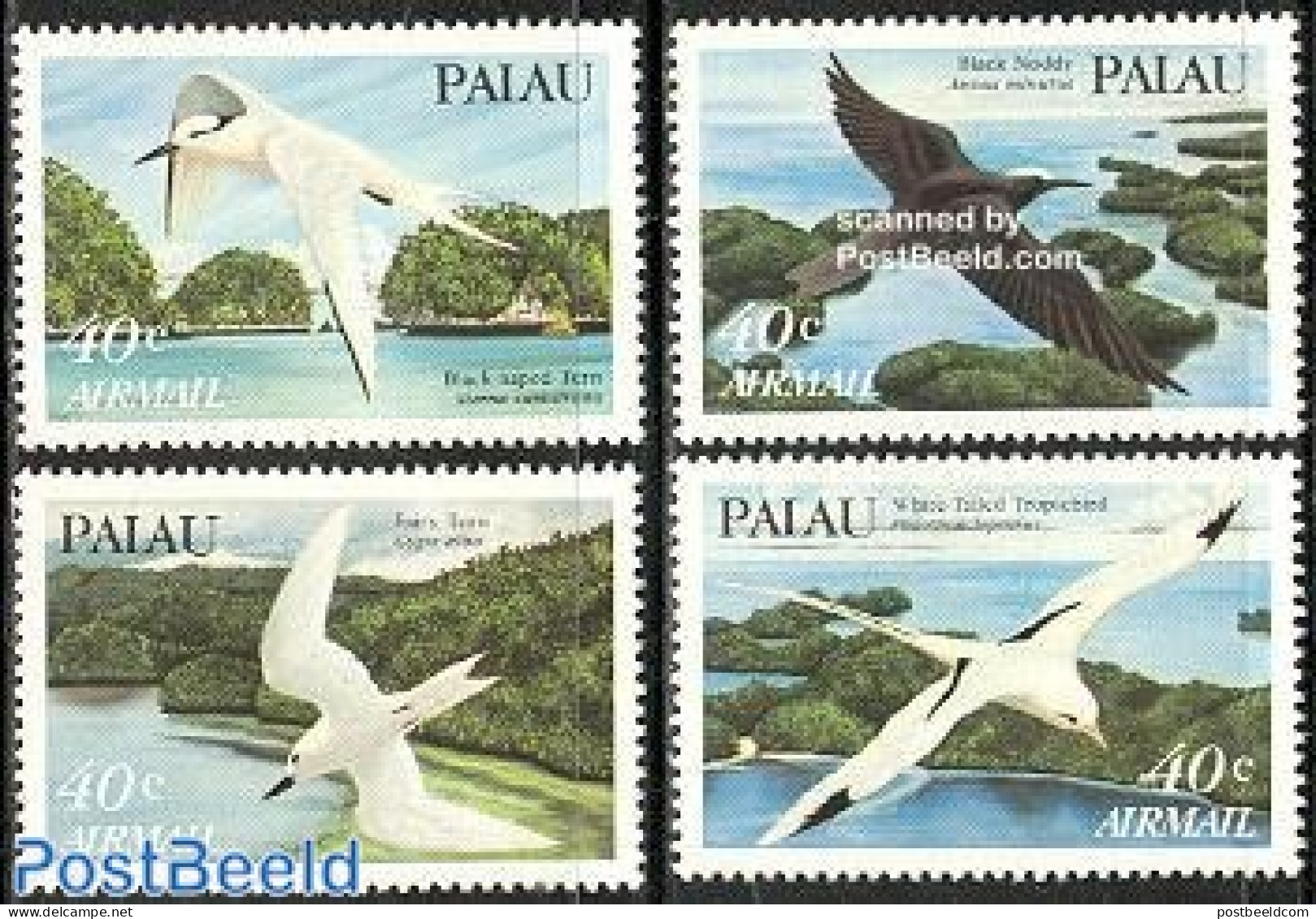 Palau 1984 Birds 4v, Mint NH, Nature - Birds - Autres & Non Classés