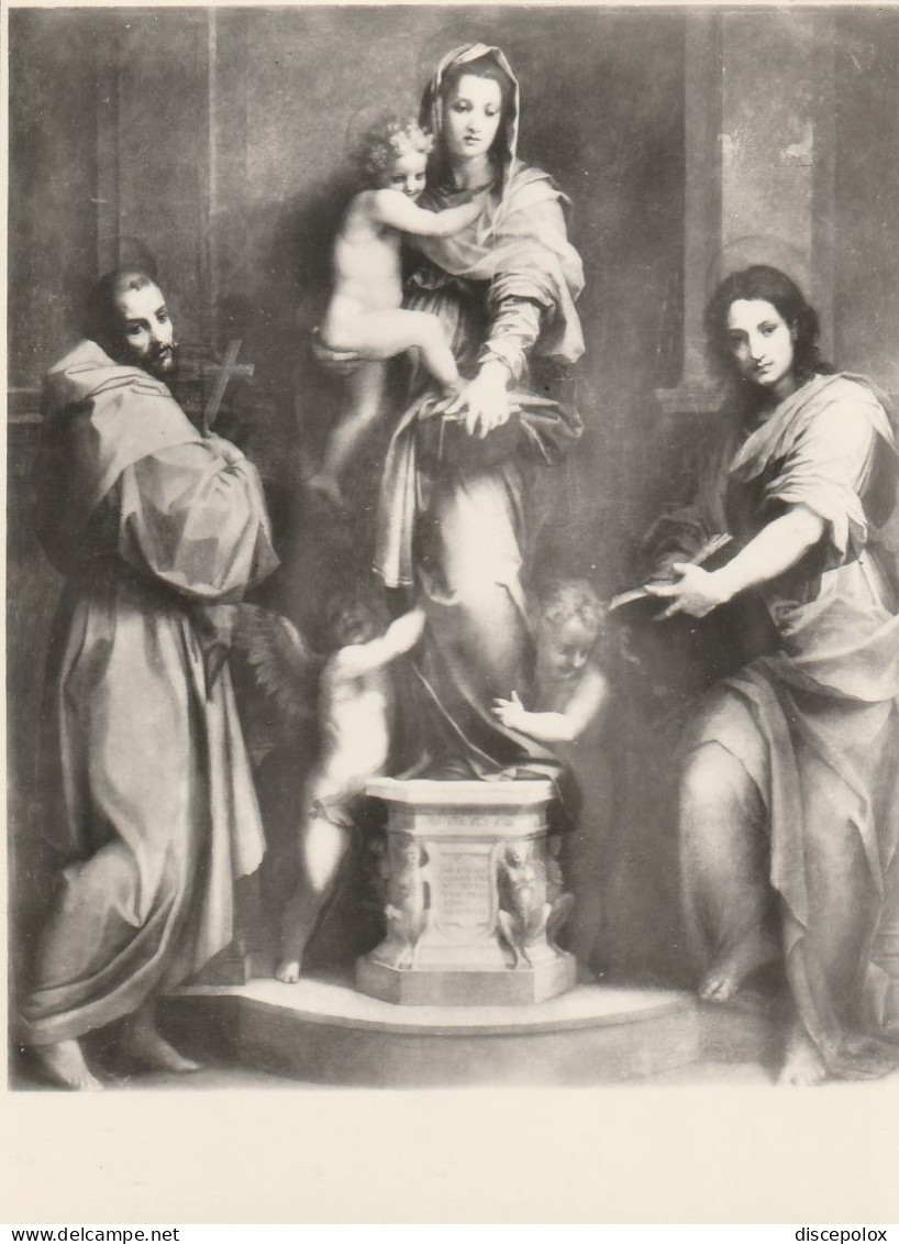 AD484 Andrea Del Sarto - Madonna Delle Arpie - Firenze - Galleria Uffizi - Dipinto Paint Peinture - Peintures & Tableaux