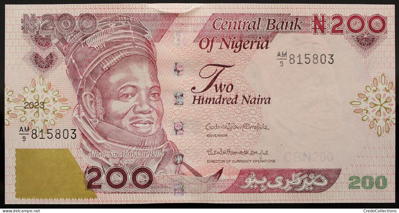 Nigeria - 200 Naira - 2023 - PICK 47b.2 - NEUF - Nigeria