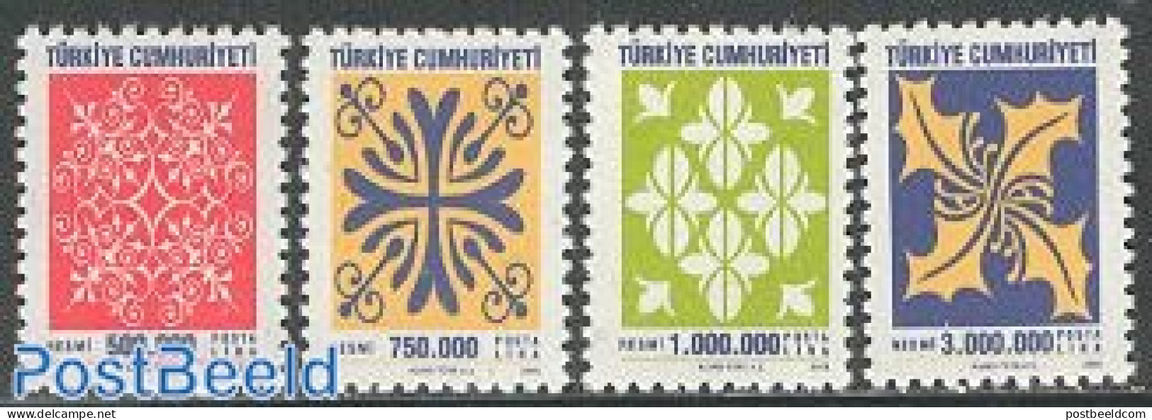 Türkiye 2003 On Service 4v, Mint NH - Other & Unclassified