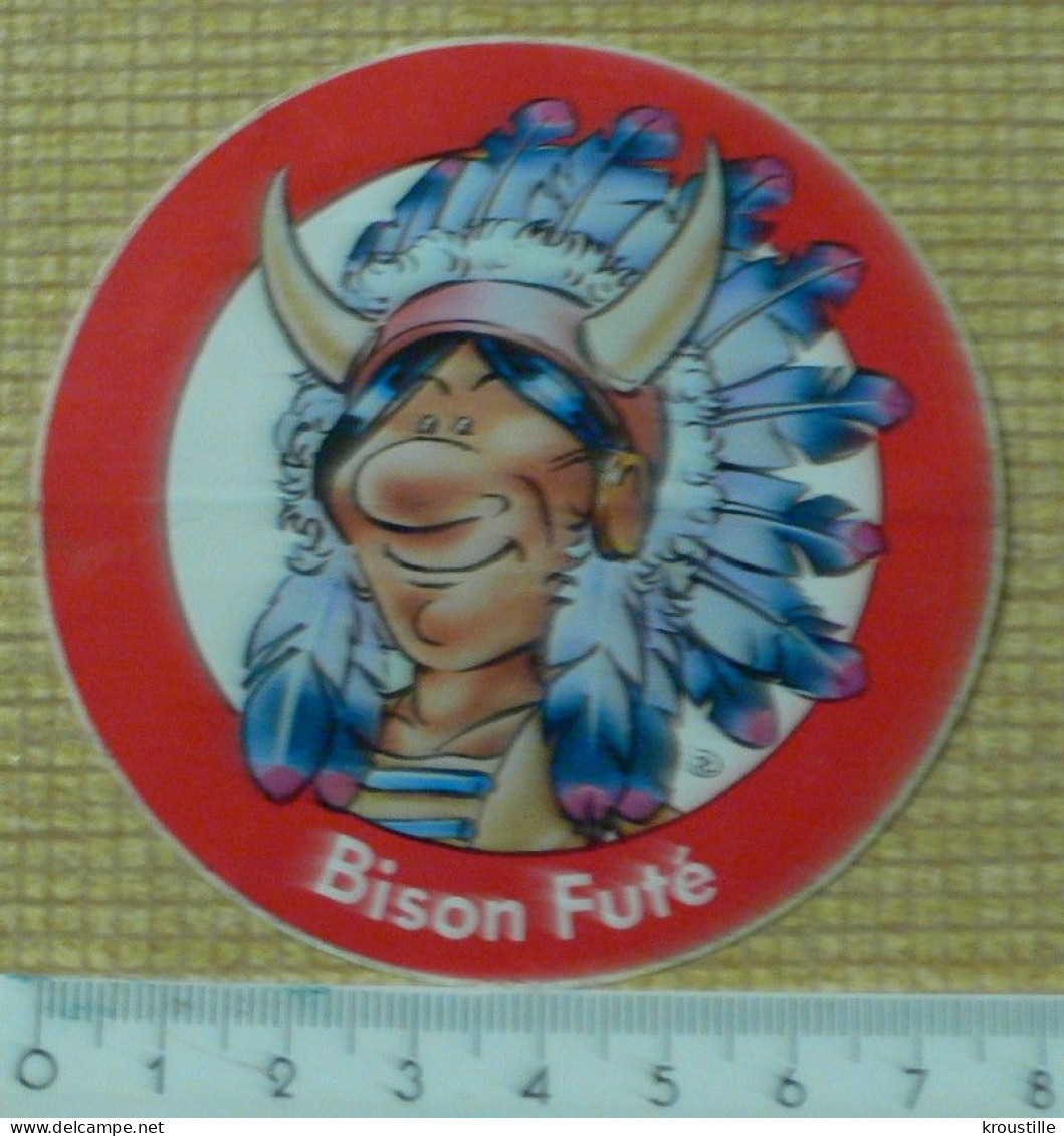 AUTOCOLLANT BISON FUTE - INDIEN - Stickers
