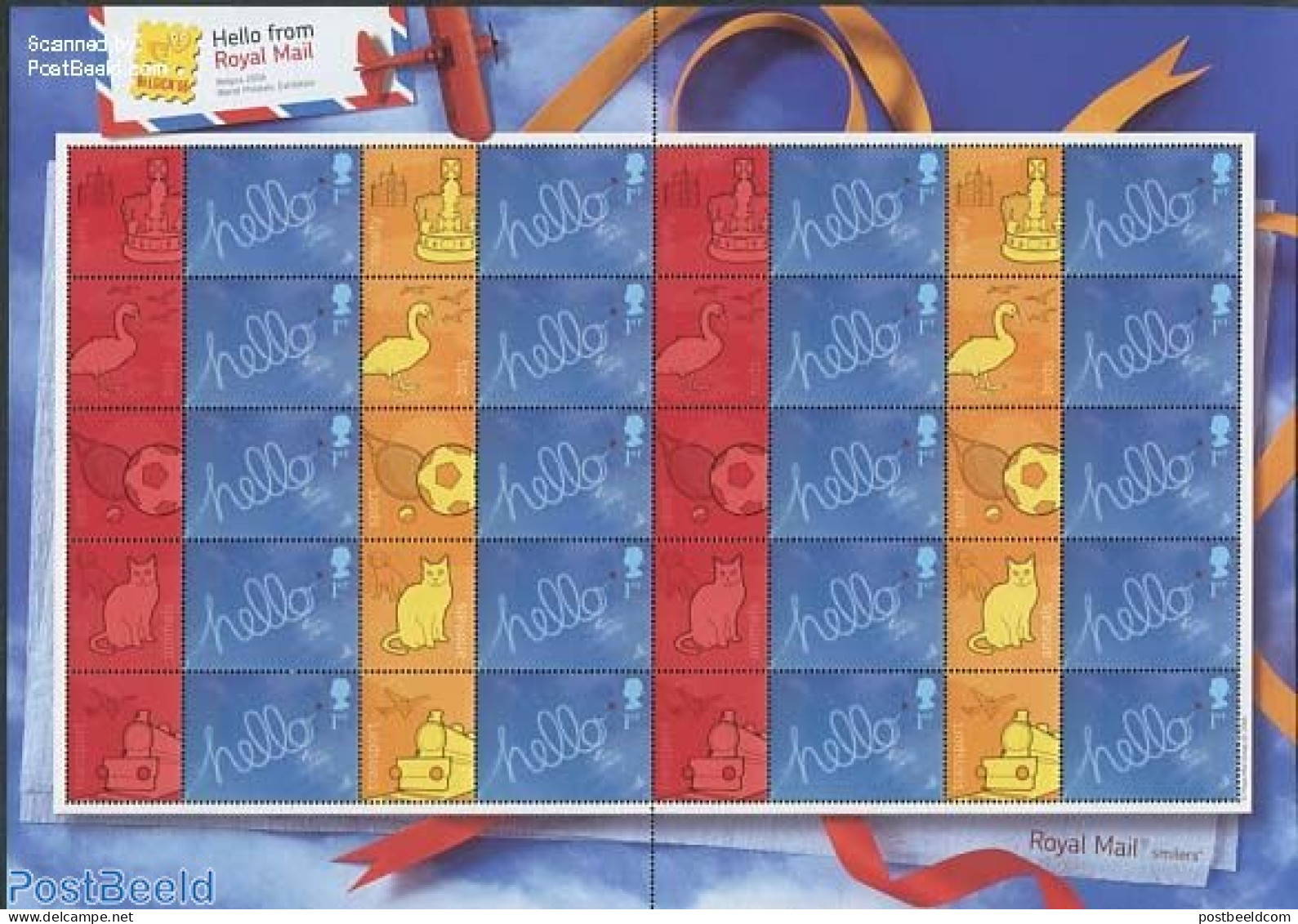Great Britain 2006 Christmas, Label Sheet, Mint NH, Religion - Christmas - Neufs