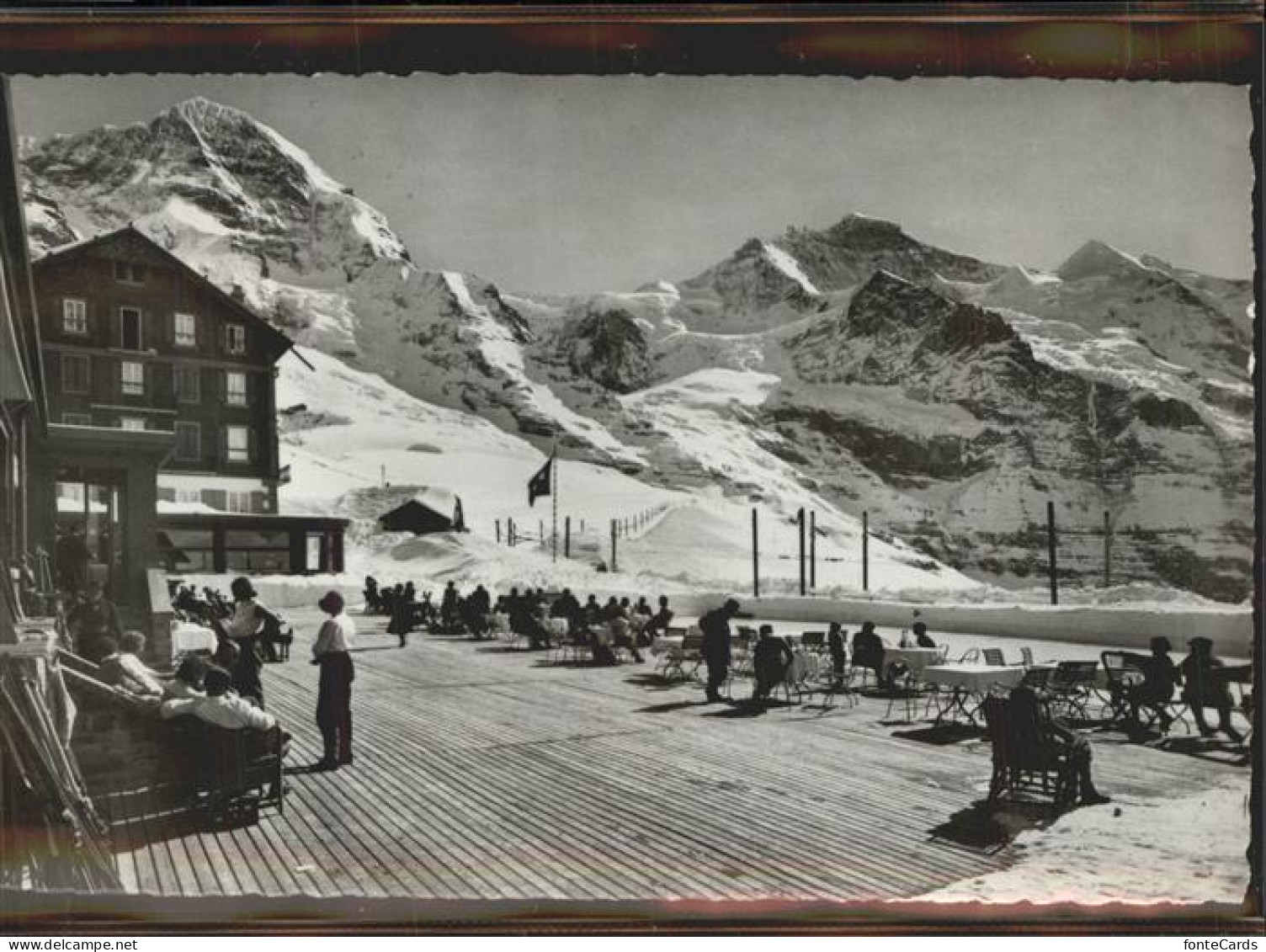 11303256 Scheidegg BE Kl. Scheidegg Mit Moench Und Jungfrau Scheidegg BE - Other & Unclassified