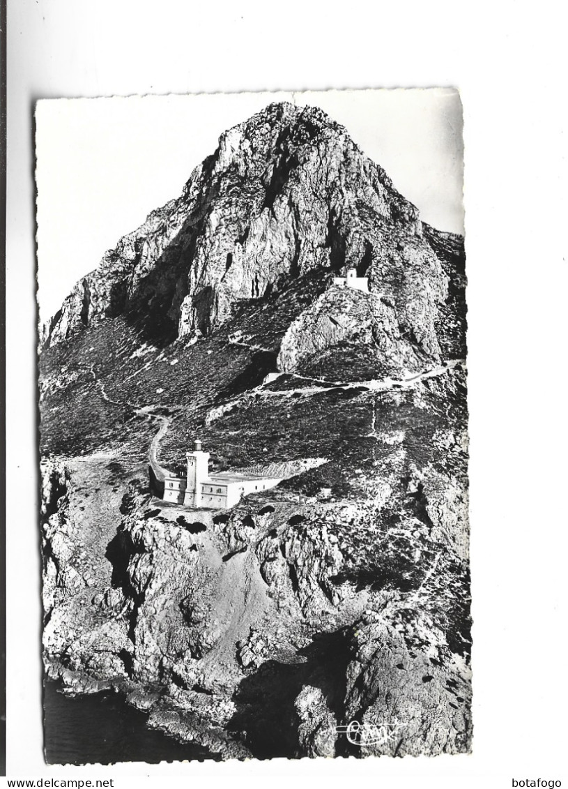 CPA PHOTO TENES (alger) PHARE ET SEMAPHORE, VUE AERIENNE - Algiers