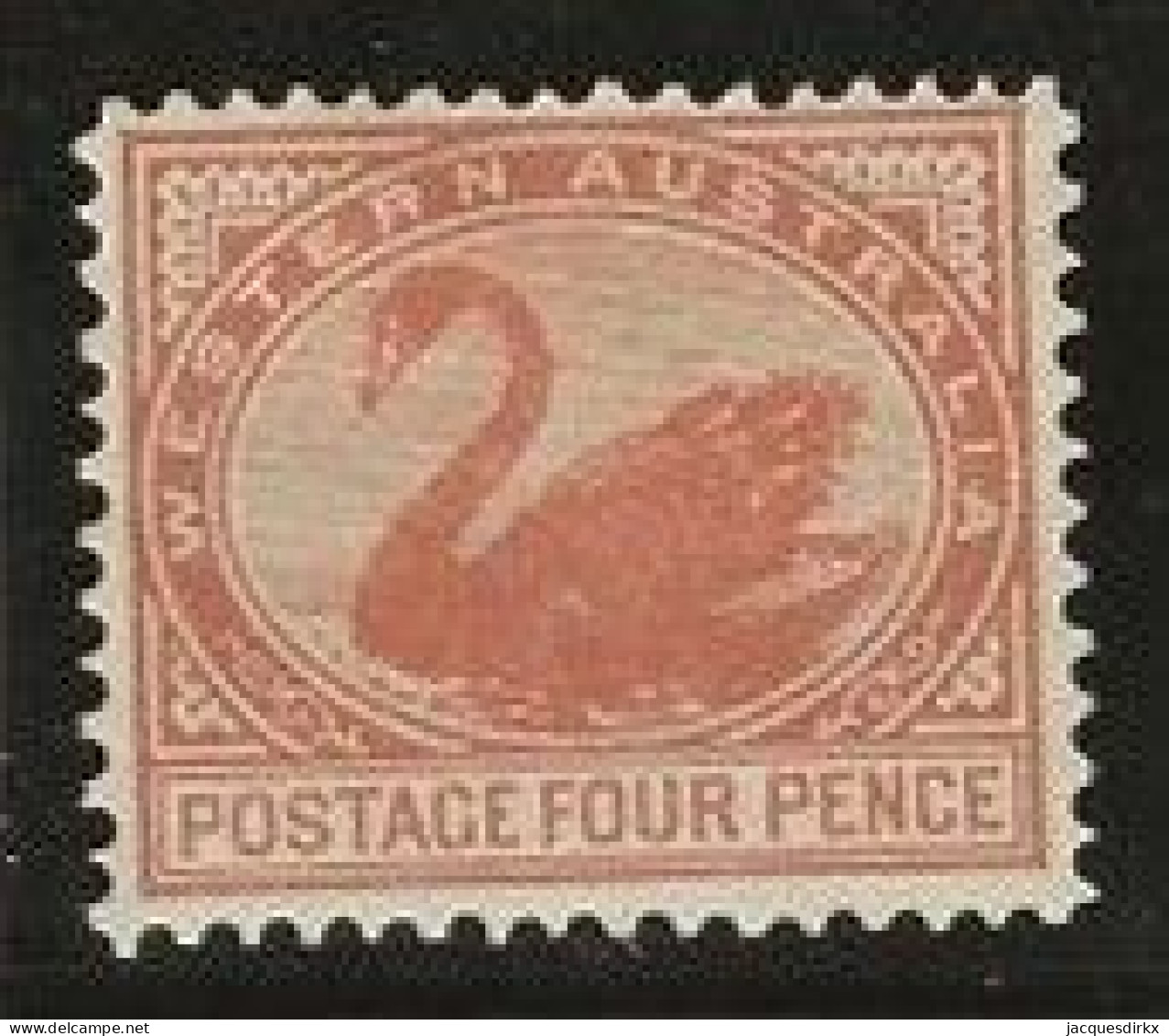 Western Australia     .   SG    .    119  (2 Scans)         .   *       .     Mint-hinged - Mint Stamps