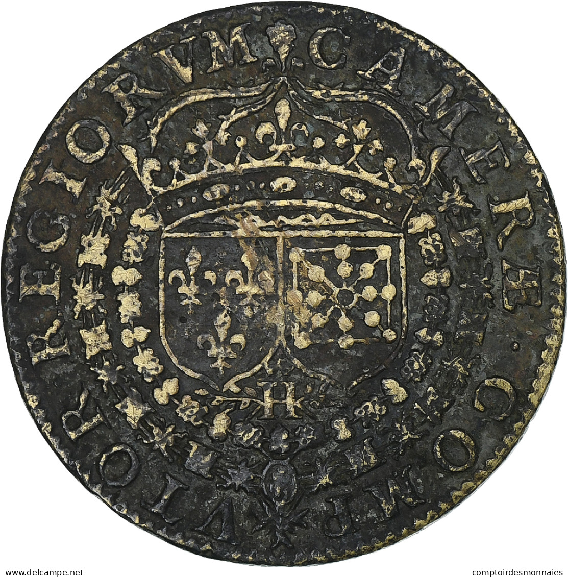 France, Jeton, Henri IV, Chambre Des Comptes Du Roi, 1603, Laiton, TB+ - Other & Unclassified