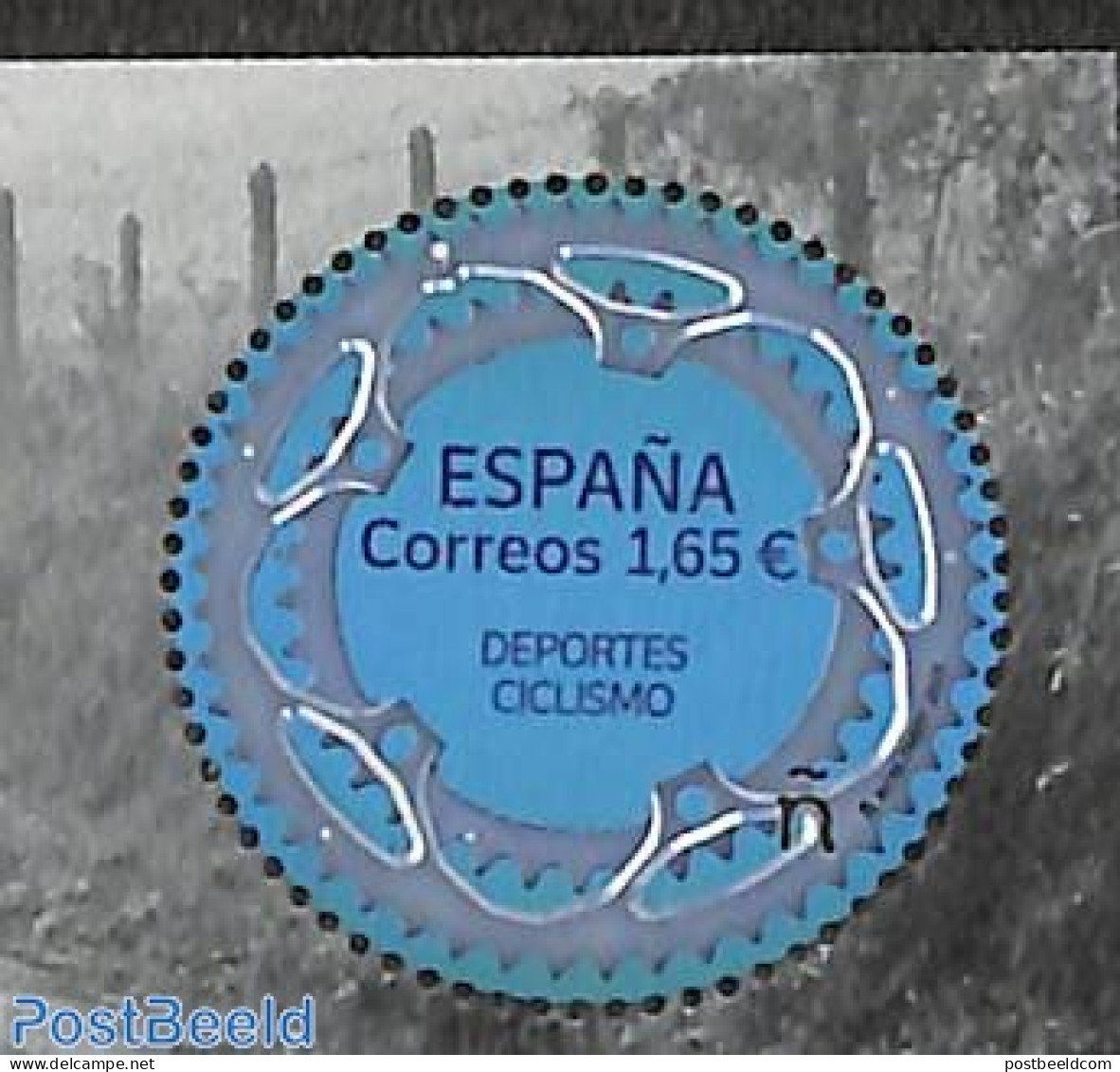 Spain 2023 Cycling 1v, Mint NH, Sport - Various - Cycling - Round-shaped Stamps - Neufs