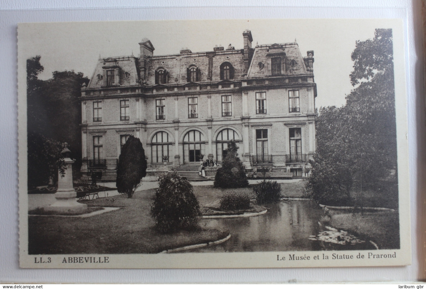 AK Abbeville Le Musée Et La Statue De Prarond Ungebraucht #PF495 - Other & Unclassified