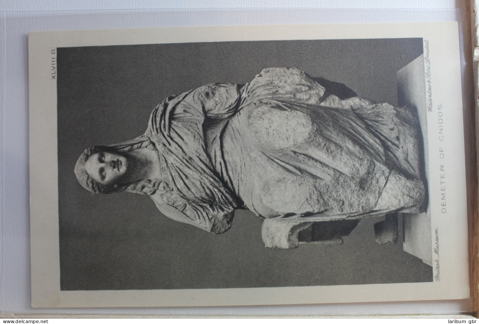 AK Britis Museum Demeter Of Cnidos Ungebraucht #PF678 - Autres & Non Classés