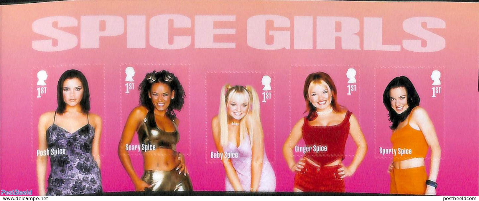 Great Britain 2024 Spice Girls S/s S-a, Mint NH, Performance Art - Music - Popular Music - Unused Stamps