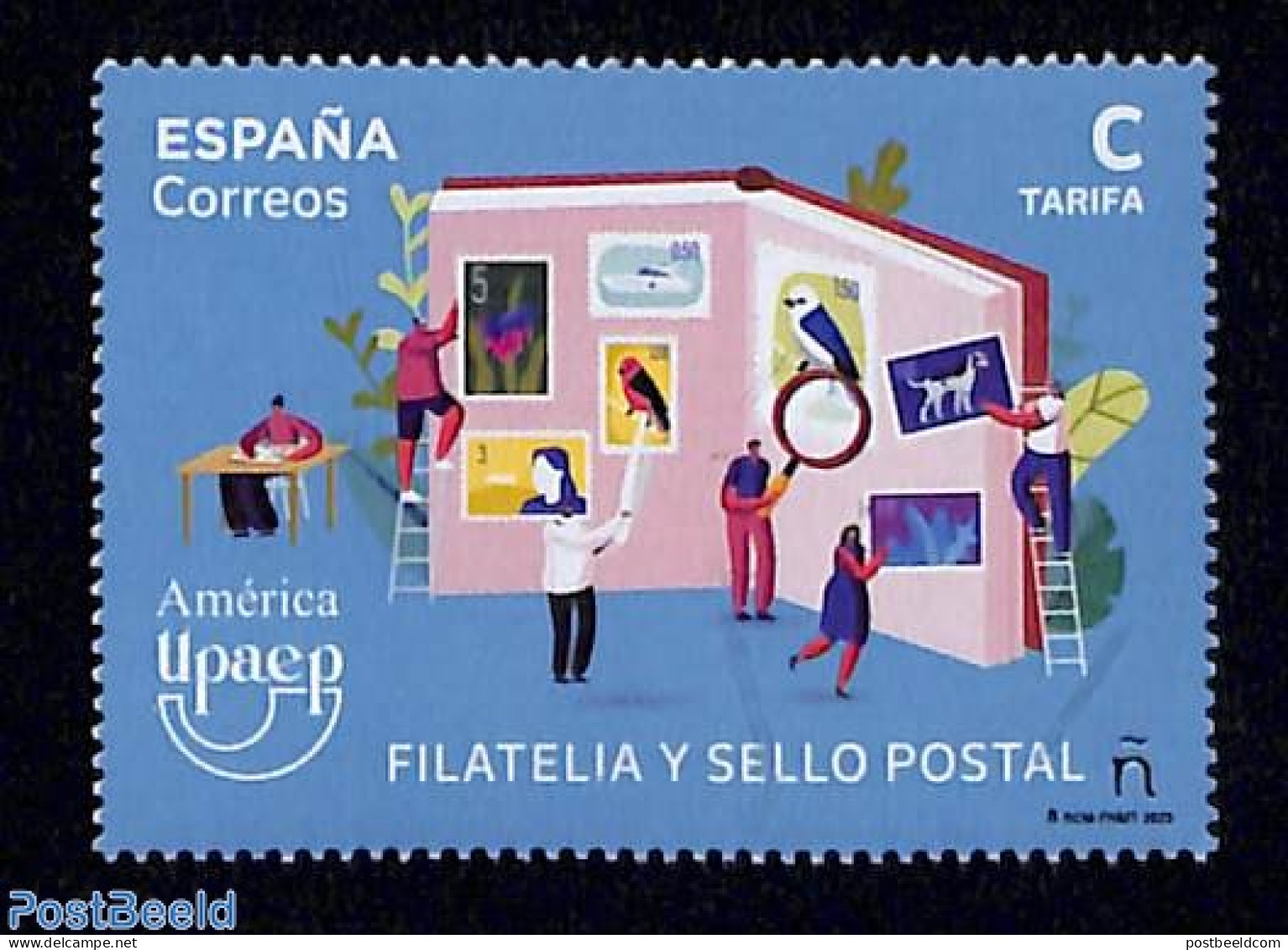 Spain 2023 UPAEP 1v, Mint NH, Philately - Stamps On Stamps - U.P.A.E. - Nuevos