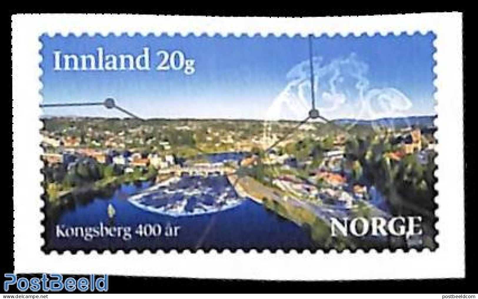 Norway 2024 400 Years Kongsberg 1v S-a, Mint NH - Ungebraucht