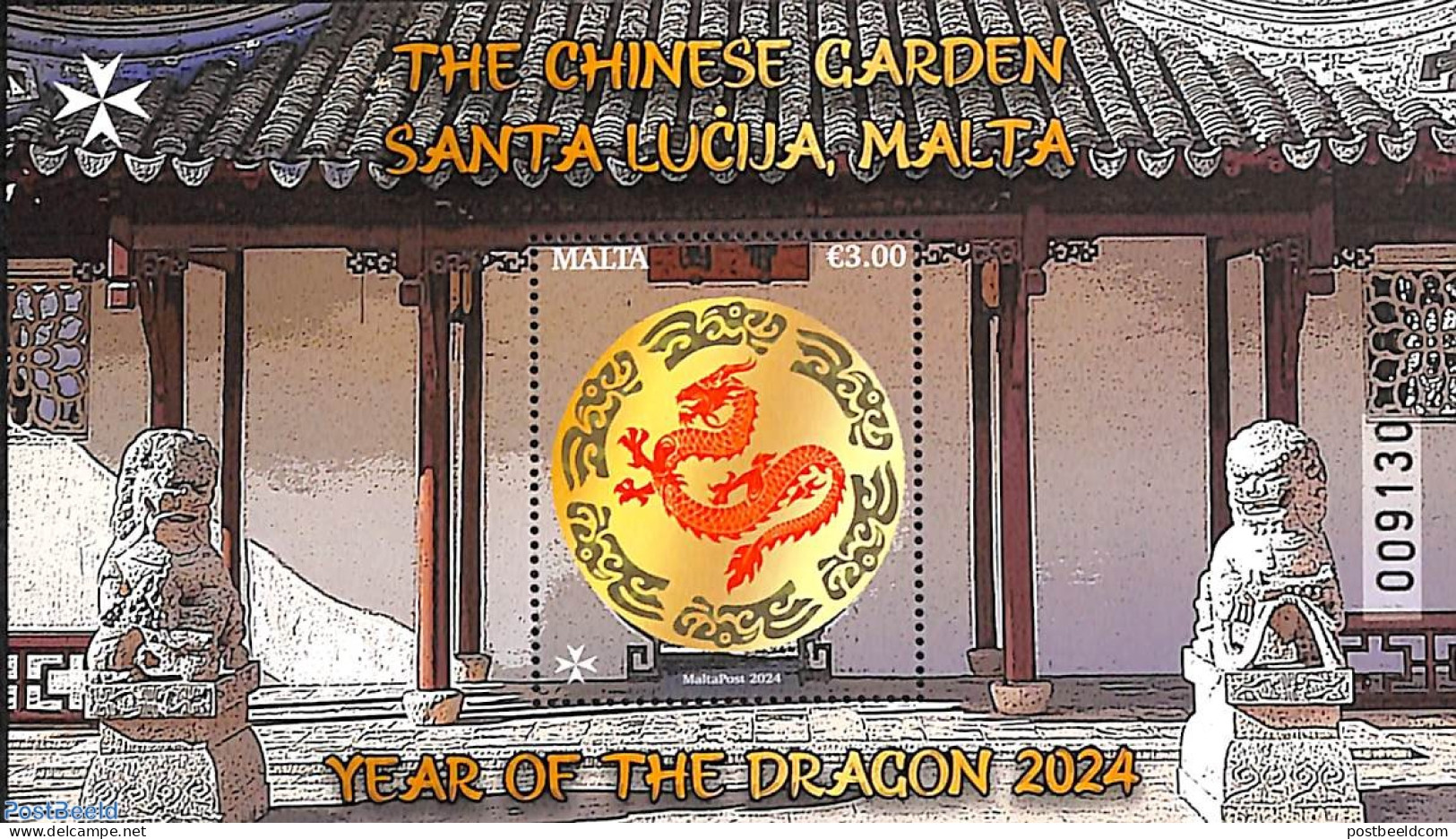 Malta 2024 Year Of The Dragon S/s, Mint NH, Various - New Year - New Year