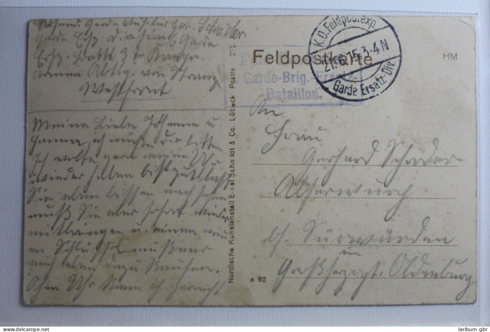 AK Woinville Zusammengeschossene Häuser U. Kirche Feldpost 1915 Gebraucht #PG638 - Other & Unclassified