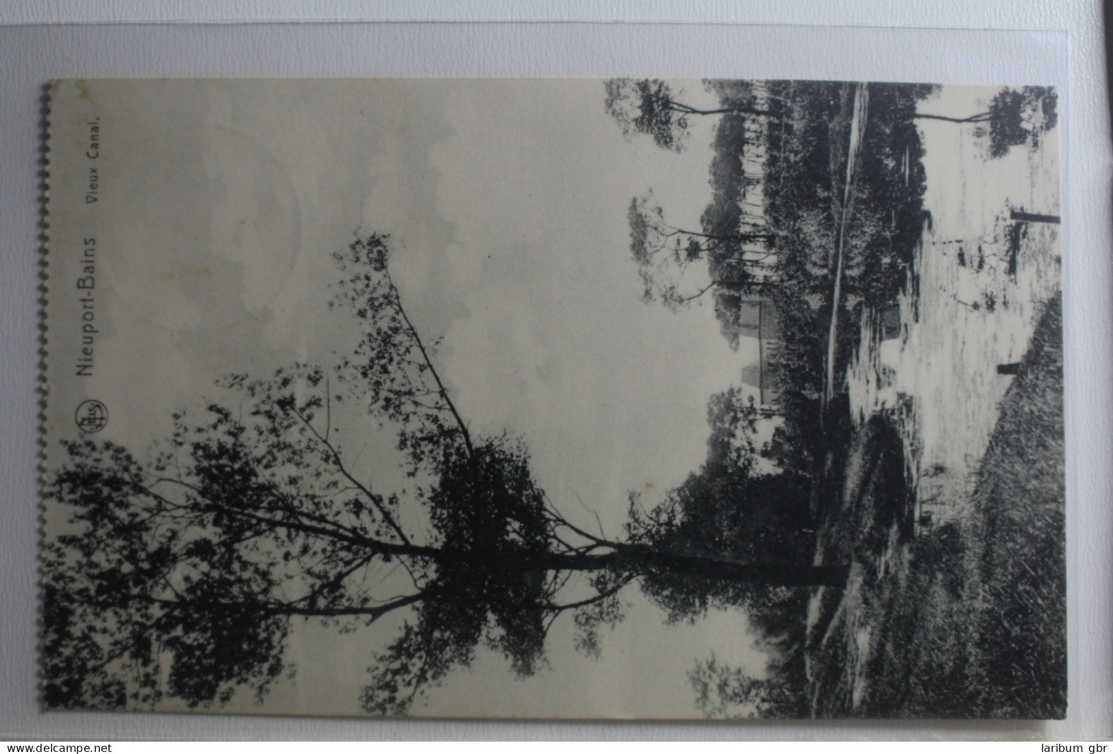 AK Nieuport-Bains Vieux Canal Feldpost 1915 Gebraucht #PG754 - Autres & Non Classés