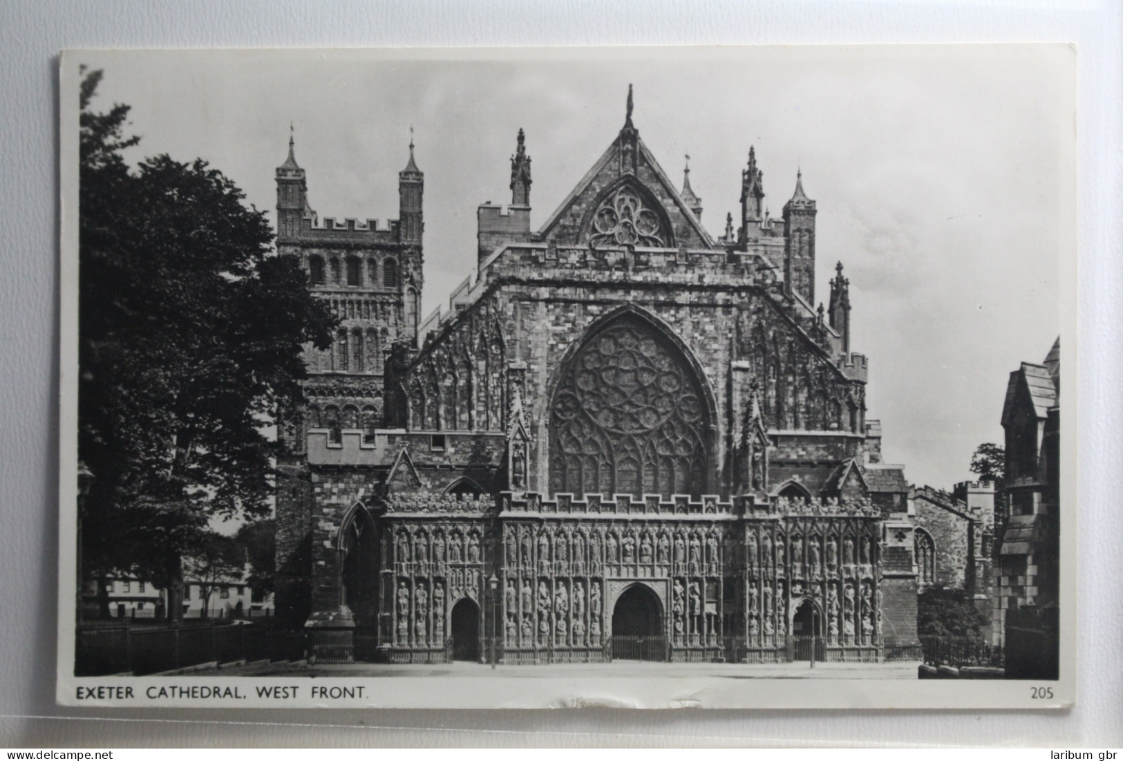 AK Devon Exeter Cathedral, West Front 1955 Gebraucht #PG939 - Other & Unclassified