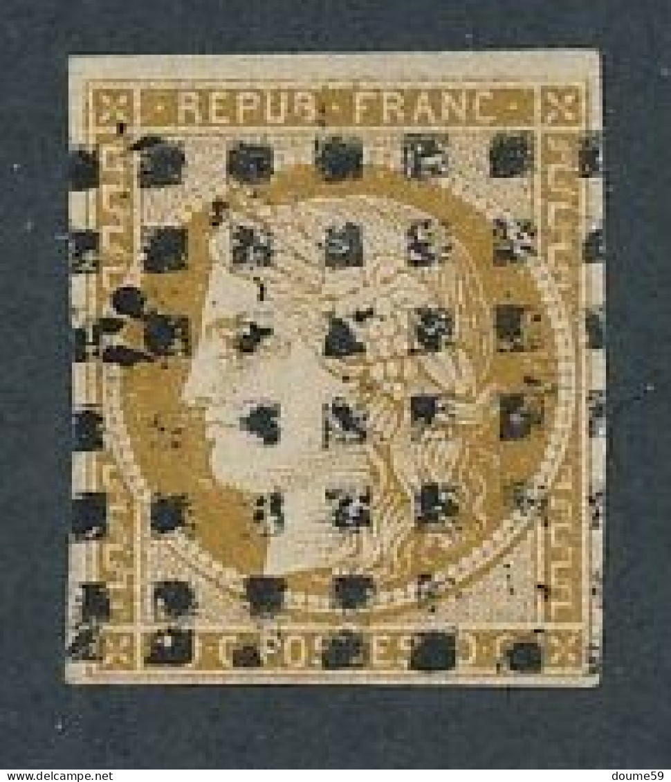 BM-51: FRANCE:  N° 1 Obl Gros Points - 1849-1850 Ceres