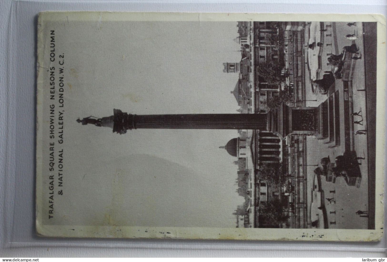 AK London Trafalgad Square Showing Nelsons Column Gebraucht #PH155 - Sonstige & Ohne Zuordnung