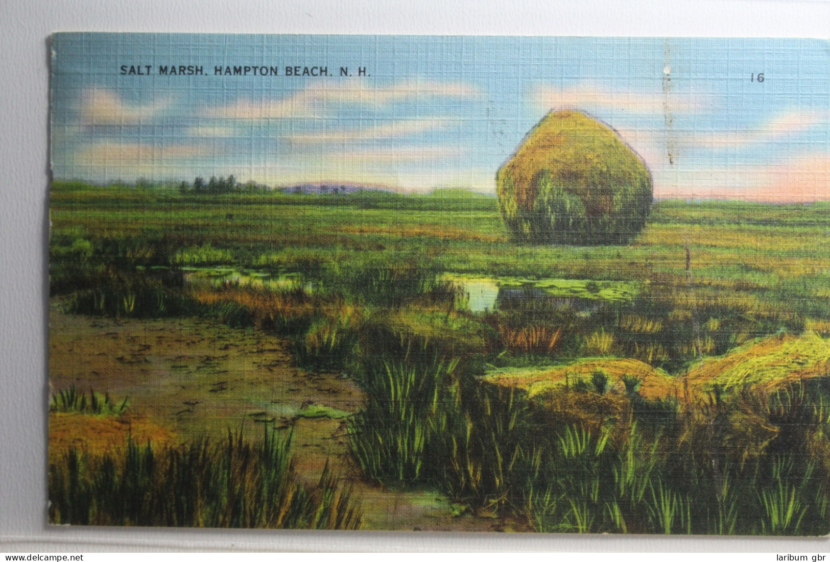 AK New Hampshire Salt Marsh, Hampton Beach. N. H. 1940 Gebraucht #PH006 - Other & Unclassified