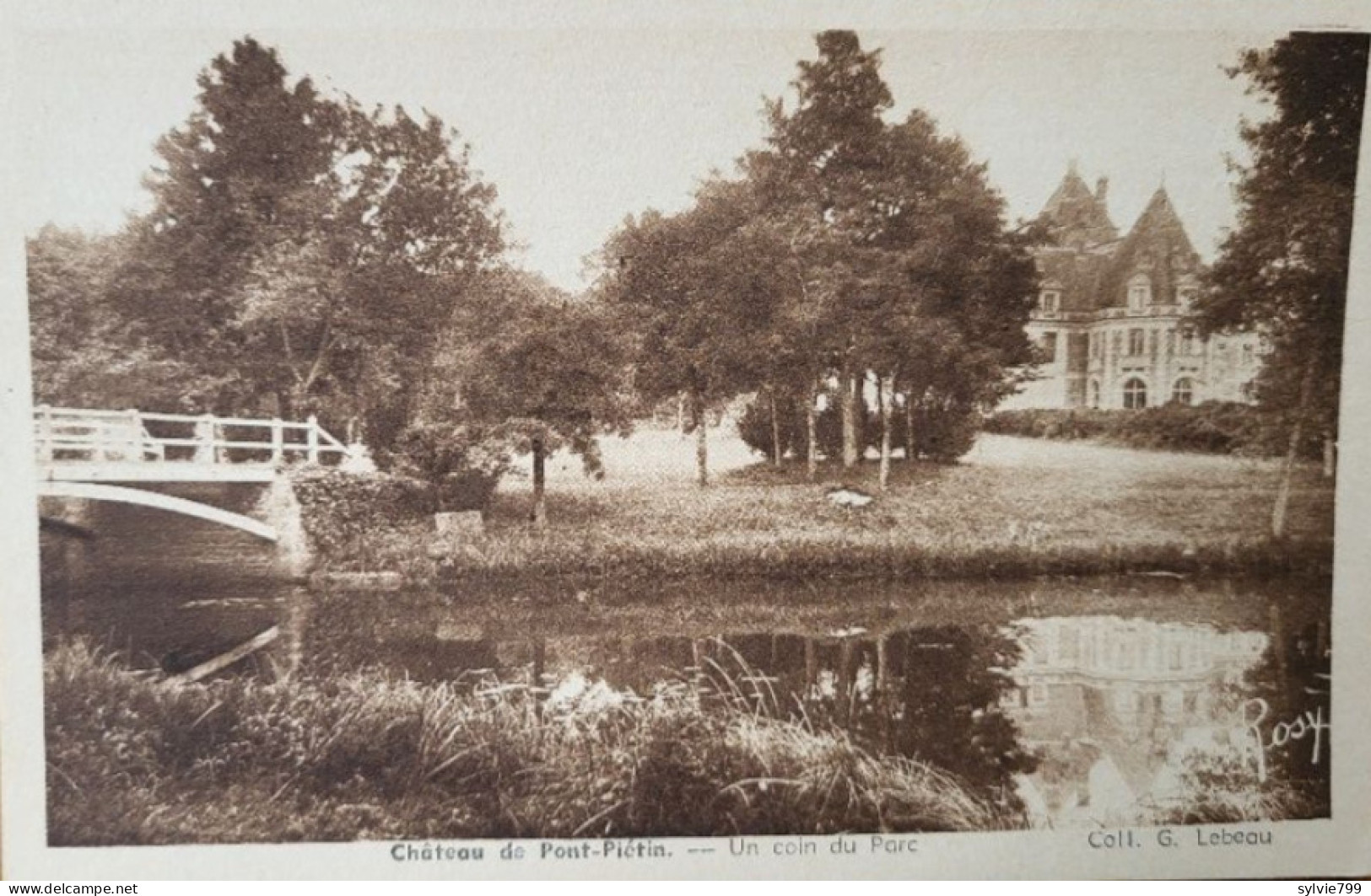 Blain - Château De Pont Piétin - Un Coin Du Parc - Blain