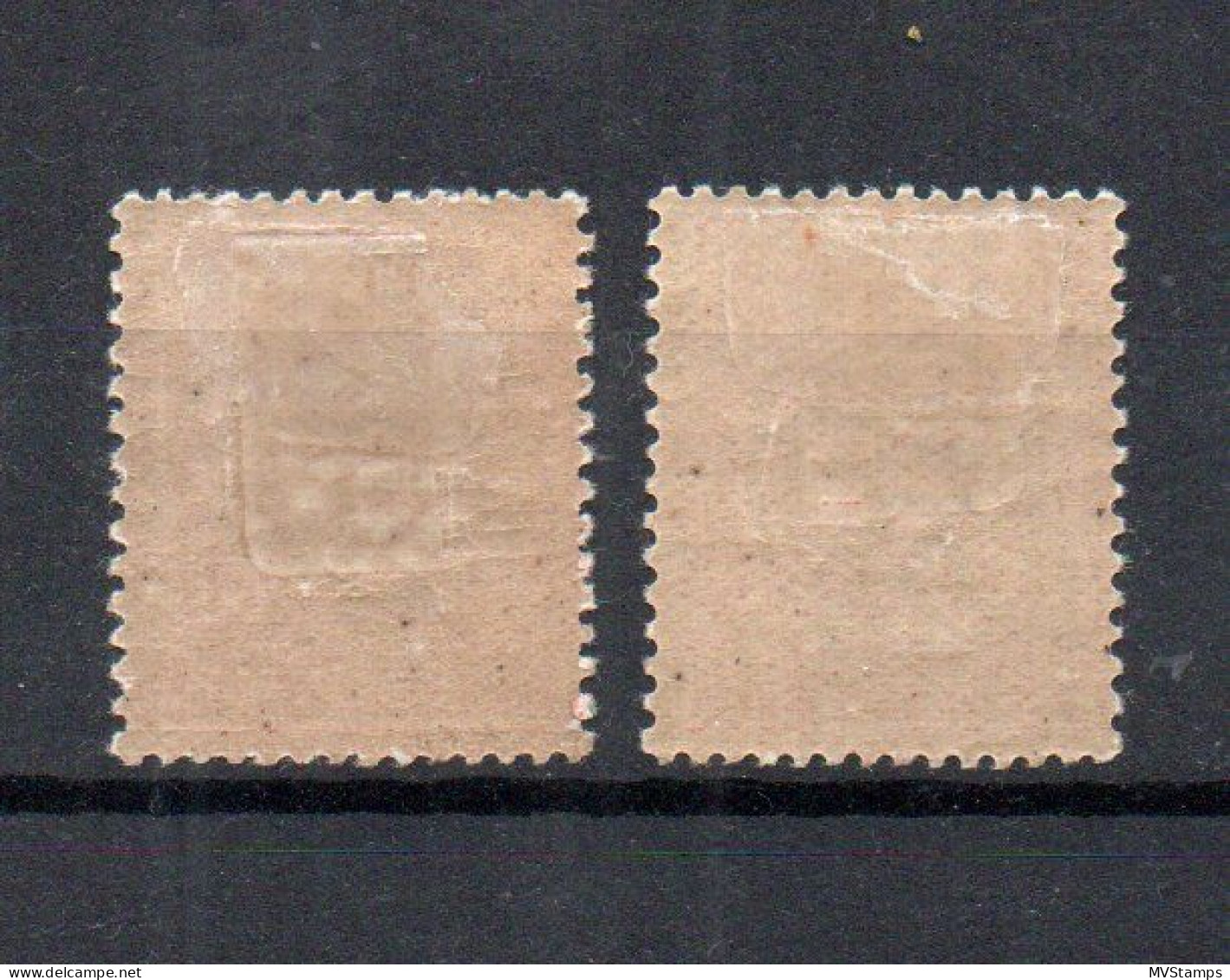 Frankreich 1926 P 55/56 Portomarke Mit Aufdruck Ungebraucht/MLH - 1859-1959 Nuevos