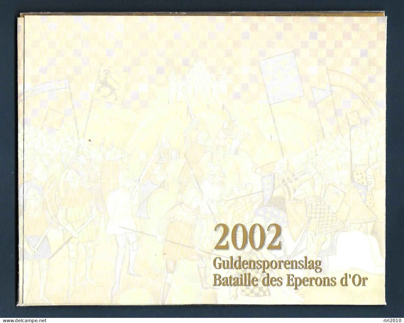 Belgique - Pochette bpost année complète 2002.