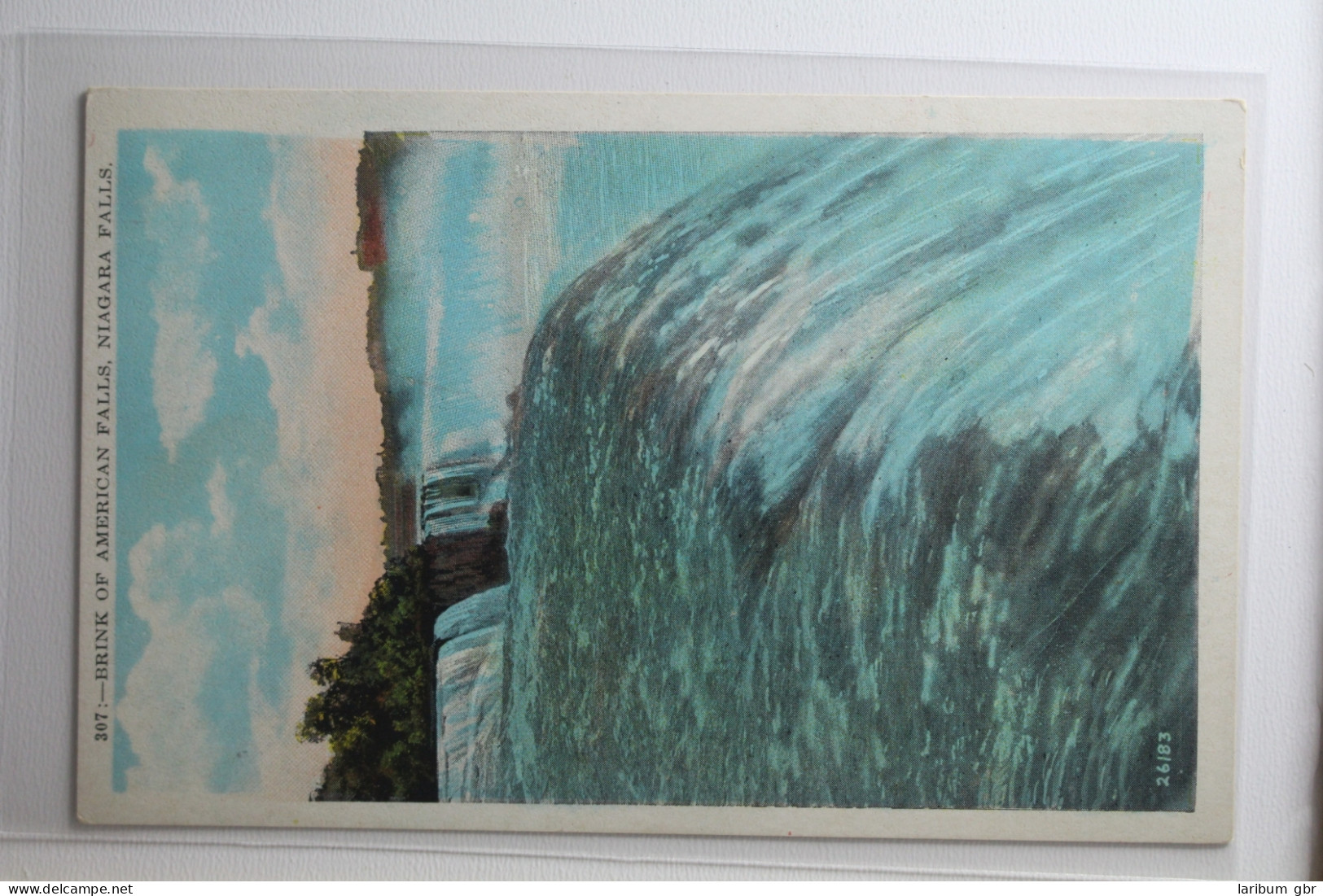 AK Niagara Falls Brink Of American Falls Ungebraucht #PH585 - Altri & Non Classificati