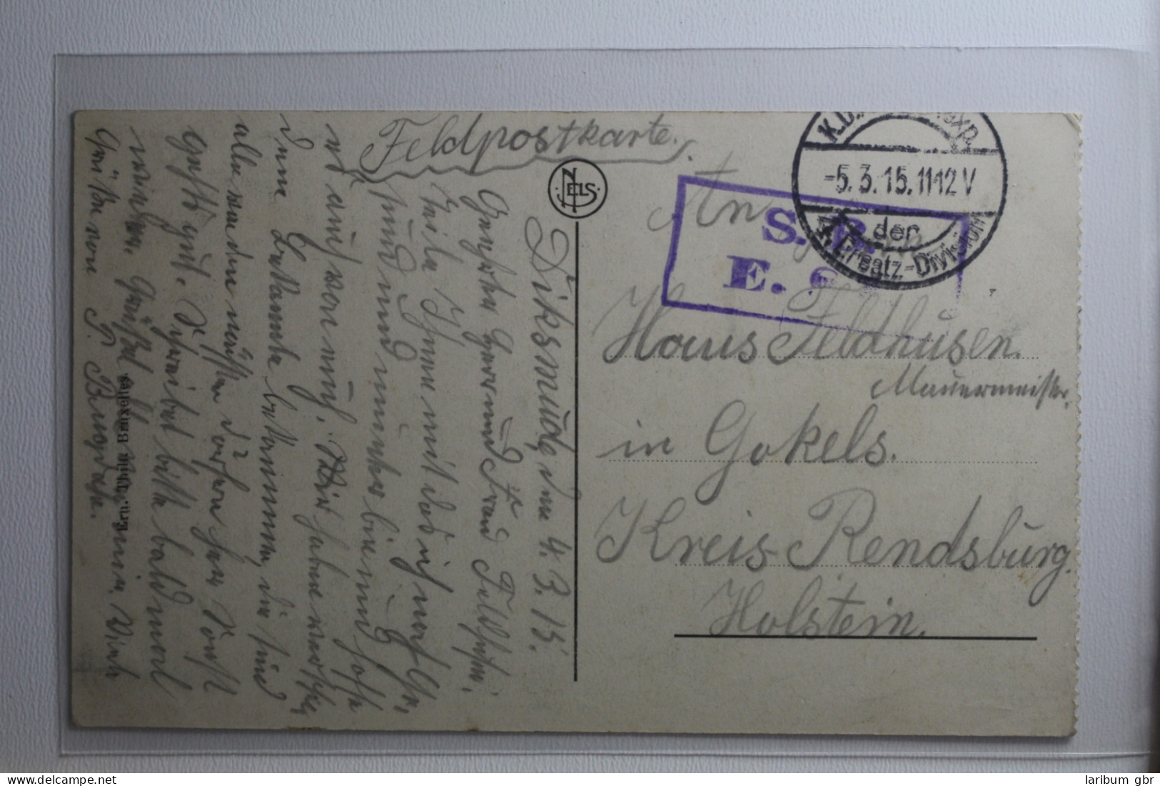 AK Namur Namure-Citadell Feldpostkarte 1915 Gebraucht #PH529 - Autres & Non Classés