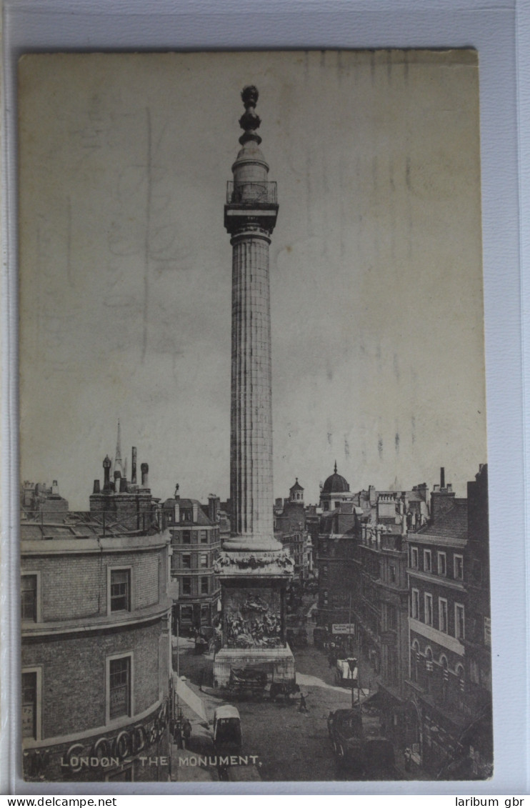 AK London The Monument 1924 Gebraucht #PH396 - Altri & Non Classificati