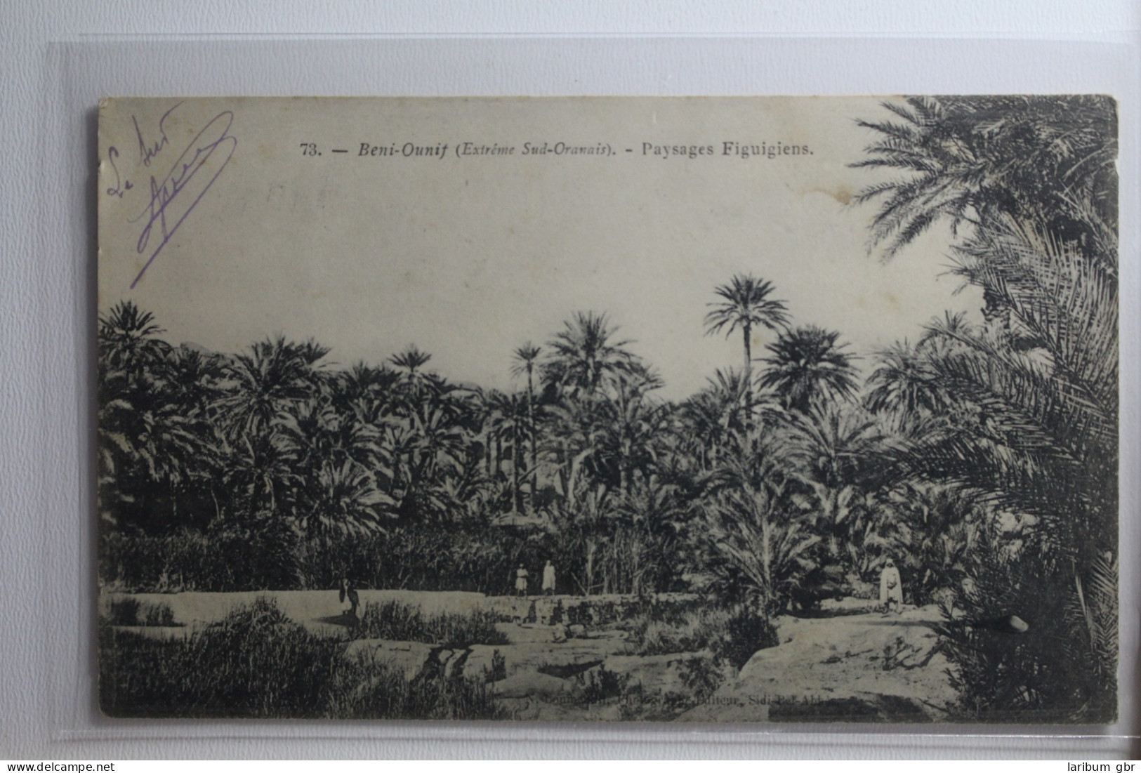 AK Algerien Beni-Qunit - Paysages Figuigiens 1904 Gebraucht #PH548 - Ohne Zuordnung